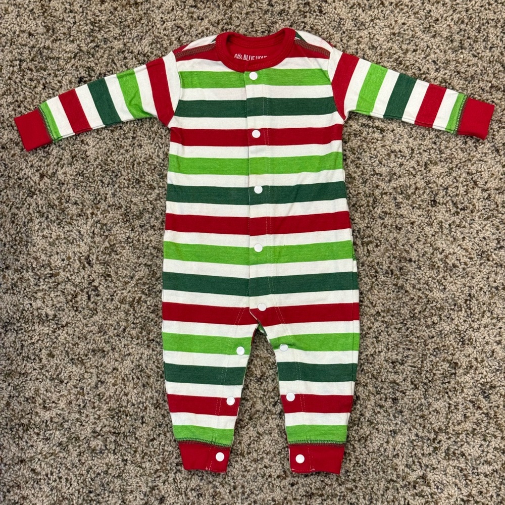 Baby Christmas PJs * 3-6 months * Little Blue House